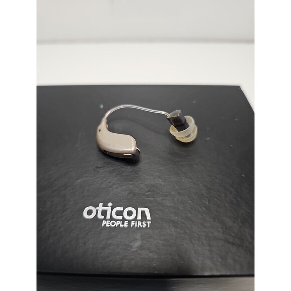 OTICON ACTO Hearing Aid RIGHT EAR ONLY including Pack Of Extra Domes Tested - Picture 2 of 6